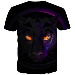 Animal T-shirt Men Flame Tshirts Novelty Tiger Tshirts Casual Hip Hop T-shirts 3d Halloween T shirts Funny Short Sleeve T shirts - KYKU