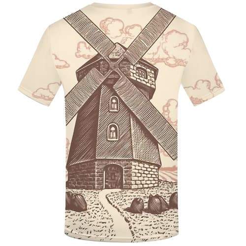 
Windmill T shirts Men Netherlands Tshirts Casual Cartoon T-shirts Graphic Novel Tshirts Cool Vintage T shirts Funny Short Sleeve - KYKU
                