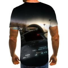 t shirt Airship top tee air ship men art costume flying ship Cool