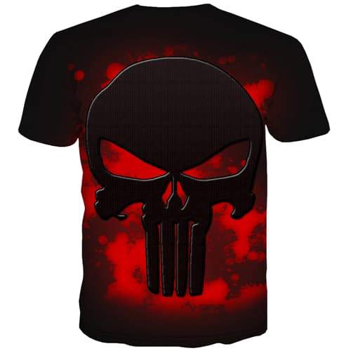 
Skull T-shirt Men Flame Tshirts Cool Funny Shirt Print Street T shirts Funny Harajuku T-shirts 3d Short Sleeve summer Men women - KYKU
                