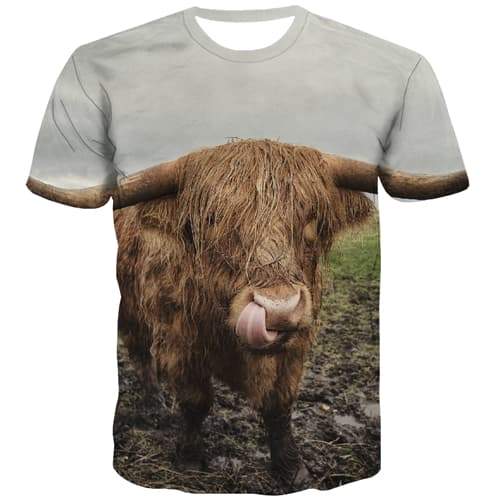 
Cattle T-shirt Men Animal T-shirts Graphic Harajuku Tshirt Anime Funny Tshirts Casual Lovely Tshirts Cool Short Sleeve Hip hop - KYKU
                