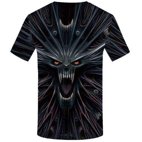 
Skull T shirts Men Harajuku Tshirts Novelty Gothic Tshirts Casual War Tshirts Cool Cartoon Tshirt Anime Short Sleeve Hip hop - KYKU
                