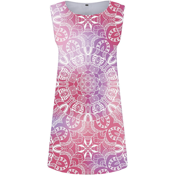 Flower Dress Women Graphics Office Geometry Boho Colorful 3d Print Womens Clothing Casual