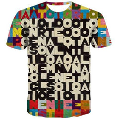 Character T-shirt Men Black Tshirt Printed Russia Tshirt Anime Harajuku T-shirts 3d Gothic Tshirts Casual Short Sleeve summer - KYKU