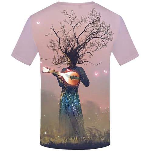 
Skull T shirts Men Music Tshirt Printed Harajuku Tshirts Novelty Tree Shirt Print Gothic Tshirts Casual Short Sleeve Fashion - KYKU
                
