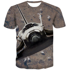 Airship shirt Cool air ship Casual art costume flying ship men