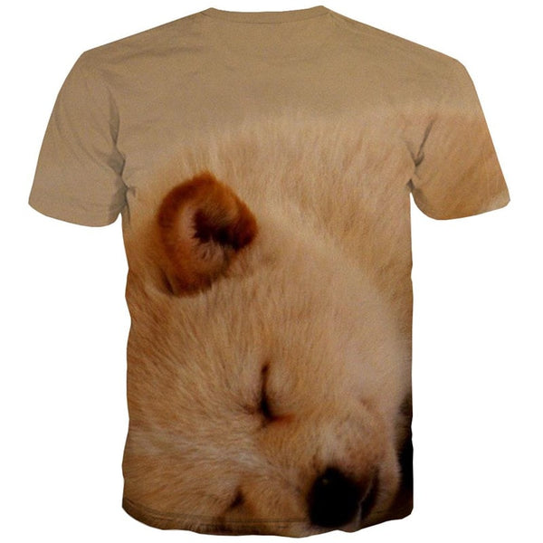 
dog t shirts Puppy Cute animal top tee art costume big Smart dogs Cool men's
                