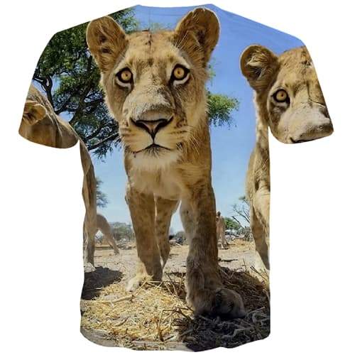 
Animal T shirts Men Lion Tshirts Casual Hip Hop Tshirt Printed Harajuku Tshirt Anime Street T-shirts 3d Short Sleeve Fashion - KYKU
                