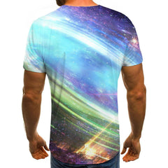 Airship t shirt Casual air ship Casual flying ship art costume men