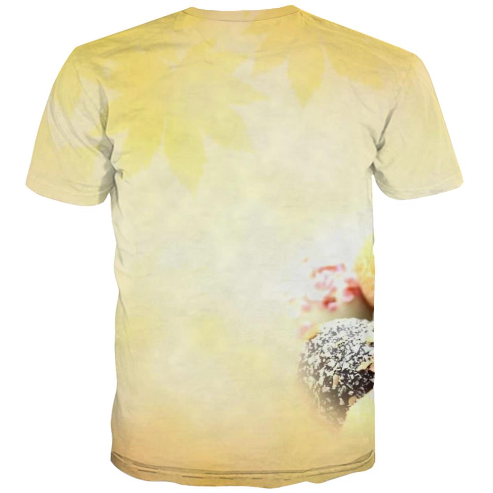 
Sweet T shirts Men Gourmet T shirts Funny Icecream Tshirts Novelty Colourful T-shirts Graphic
                