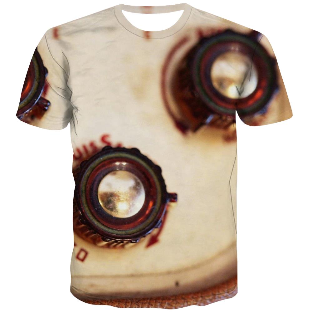 
Music T shirts Men Instrument Tshirts Novelty Retro Tshirt Printed Electronic Tshirt Anime
                