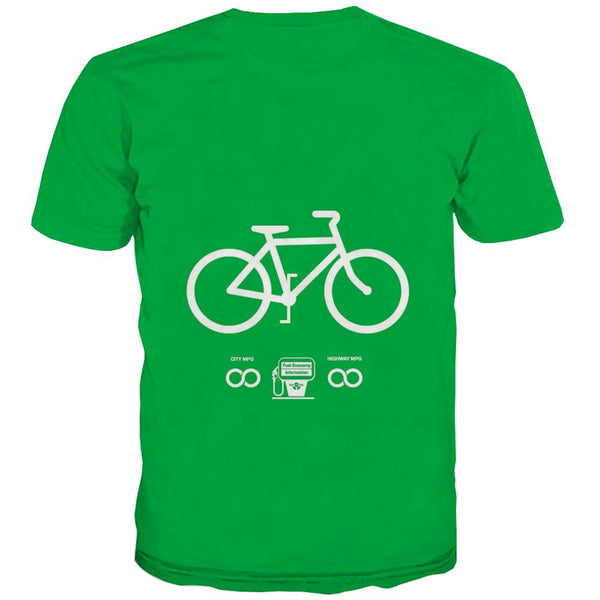 
Bicycle T-shirt Men Metal T-shirts 3d City T-shirts Graphic Psychedelic Tshirt Anime
                