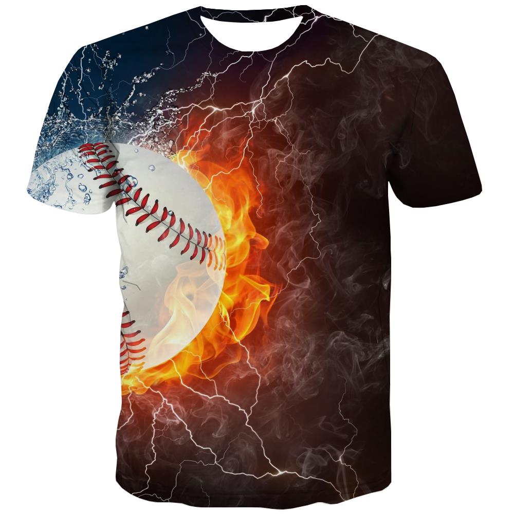 
Baseball T-shirt Men Stadium T shirts Funny Game Tshirts Novelty White T-shirts Graphic
                