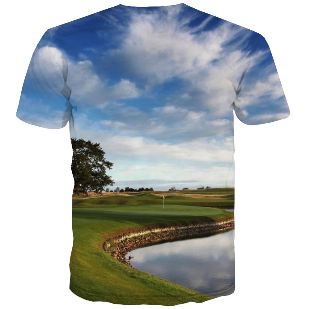 
Lawn T shirts Men Golf Shirt Print Forest T-shirts Graphic Natural T shirts Funny Game Tshirts Novelty
                