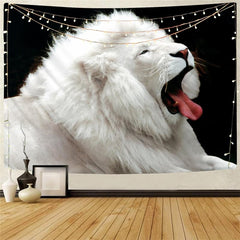 Lion Tapiz Animal Tapestries Anime Wall Tapestry Lovely Home Tapestrys Leisure Tenture Mandala
