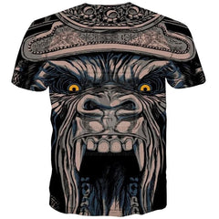 Orangutan T shirt Men Animal Tshirts Casual Hip Hop Tshirt Printed Short Sleeve
