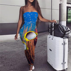 Fish Dress Women Fishinger Vestido Sexy Animal Sundress Tropical 3d Print