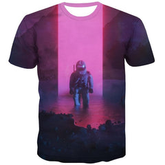 Astronaut T shirt Men Novel Tshirt Printed Harajuku Anime Clothes Street T-shirts 3d