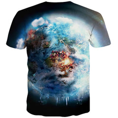 Space T-shirt Men Universe T shirts Funny Galaxy Tshirt Printed Harajuku Tshirts Novelty