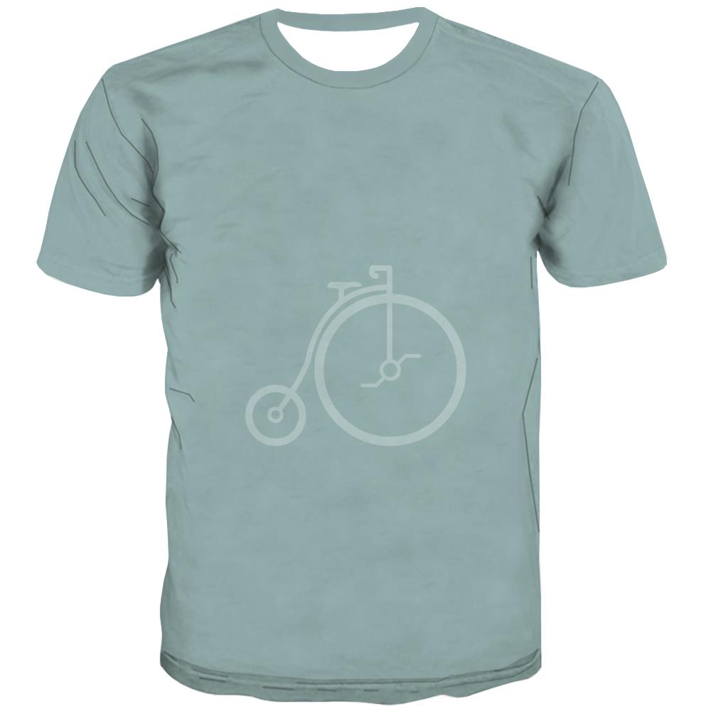 
Bicycle T-shirt Men Metal Tshirts Casual City T shirts Funny Psychedelic T-shirts Graphic
                