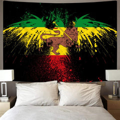 Lion Tapestry Animal Tenture Mandala Anime Rug Wall Rock Tapestries Colorful Home Tapestrys
