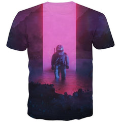 Astronaut T shirt Men Novel Tshirt Printed Harajuku Anime Clothes Street T-shirts 3d