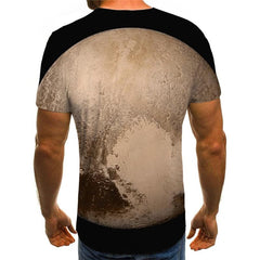 Pluto T shirt Men Retro Tshirt Printed Harajuku Shirt Print Mens Clothing