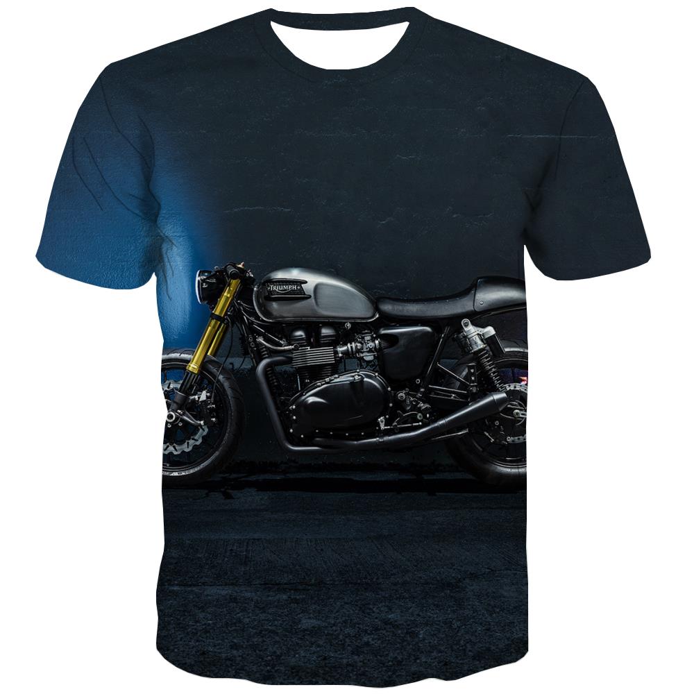 
Bicycle T-shirt Men Metal Tshirts Cool City Shirt Print Psychedelic T-shirts Graphic
                