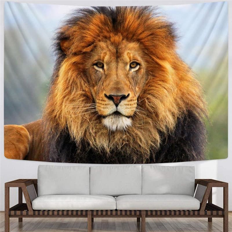 
Lion Tapestry Animal Rug Wall Anime Tenture Mandala Harajuku Wall Tapestry Street Tapestries
                