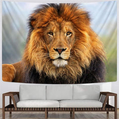 Lion Tapestry Animal Rug Wall Anime Tenture Mandala Harajuku Wall Tapestry Street Tapestries