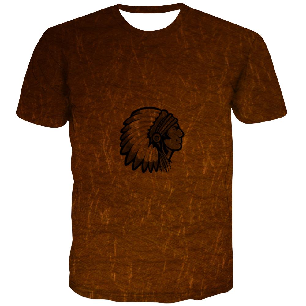
Indians T-shirt Men Grassland T-shirts 3d Sunset T-shirts Graphic War Tshirt Anime
                