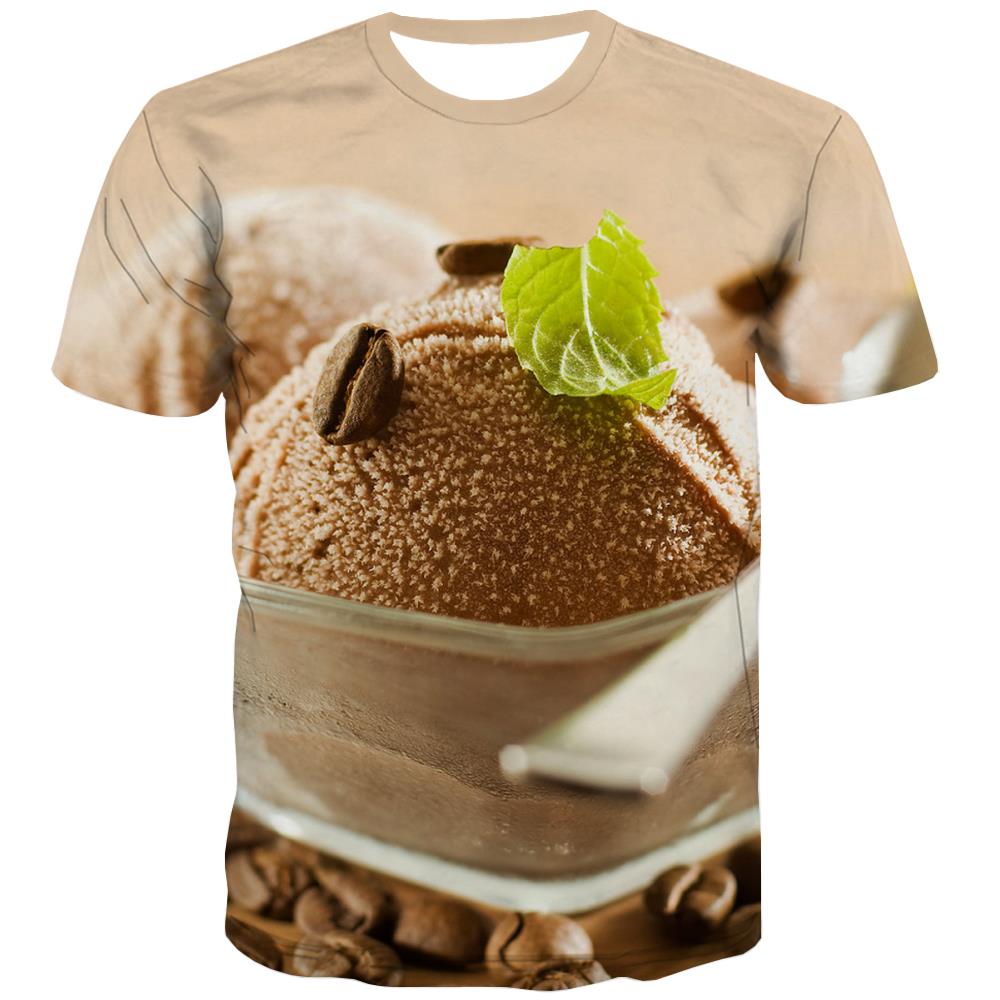 
Sweet T shirts Men Gourmet Tshirt Anime Icecream T-shirts Graphic Colourful Tshirts Cool
                