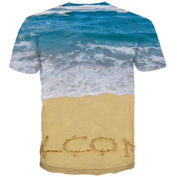 
surf T shirts Men The sea Tshirts Casual sport Shirt Print Cool T shirts Funny - KYKU
                