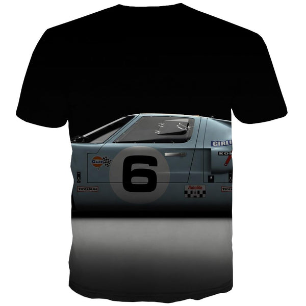 
Racing Car T shirts Men Metal Tshirt Anime City T-shirts Graphic Gray Tshirt Printed Retro T-shirts 3d
                