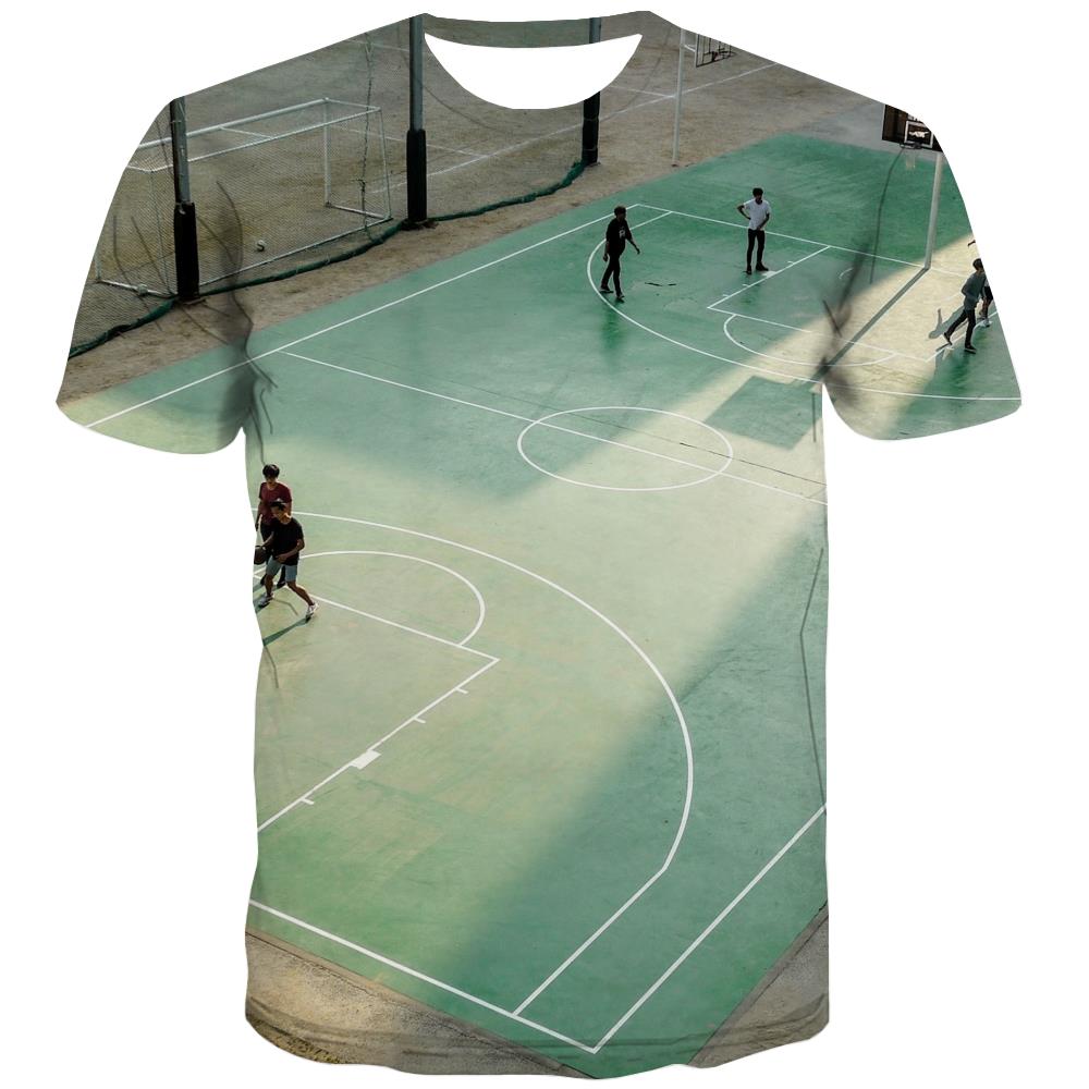 
Basketball T-shirt Men Night View Tshirt Printed Galaxy Tshirt Anime City T-shirts 3d
                