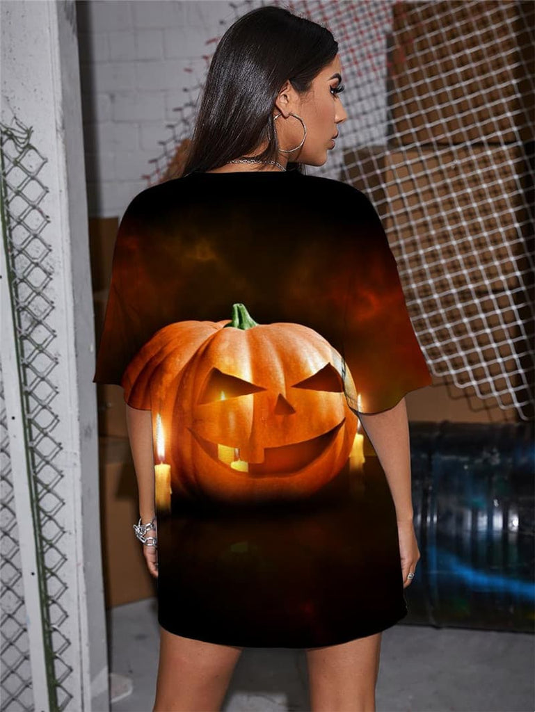 Pittsburgh Steelers Pumpskin Monster Halloween 3D All Over Printed Shirts