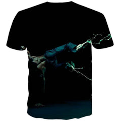 Music T-shirt Men Instrument T-shirts 3d Retro T shirts Funny Electronic Tshirts Casual