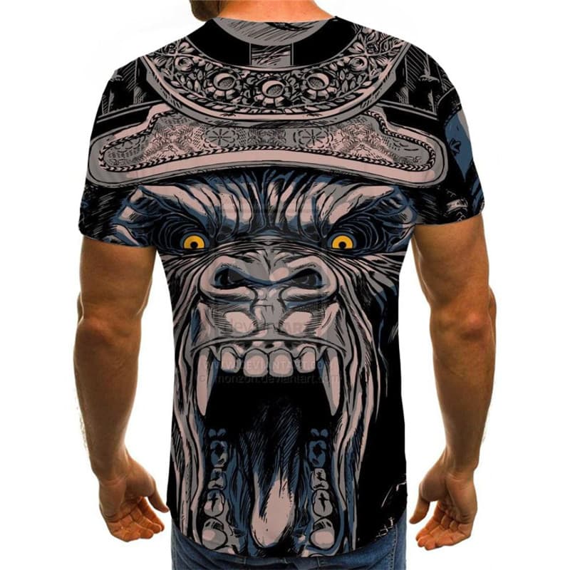 
Orangutan T shirt Men Animal Tshirts Casual Hip Hop Tshirt Printed Short Sleeve
                