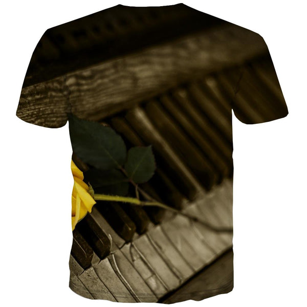 
Music T shirts Men Instrument T-shirts Graphic Retro Shirt Print Electronic Tshirt Anime
                