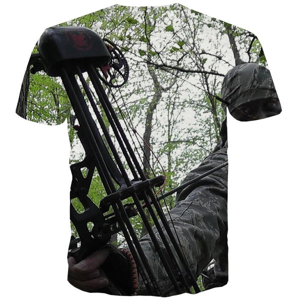 
Hunting T-shirt Men Jungle Tshirts Casual Deer Tshirts Cool Shooter T shirts Funny Camouflage Tshirt Anime
                