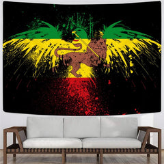 Lion Tapestry Animal Tenture Mandala Anime Rug Wall Rock Tapestries Colorful Home Tapestrys