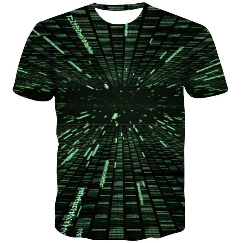 
Dizziness T shirts Men Technology T-shirts 3d Metal Tshirt Printed Black T-shirts Graphic
                