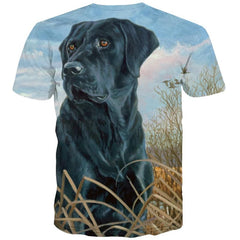 Dog T-shirt Men Animal Funny T shirts Landscape T-shirts 3d Harajuku Tshirt Printed