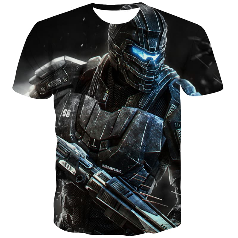 
Military T shirts Men War T-shirts Graphic Metal Tshirts Cool Black T shirts Funny
                