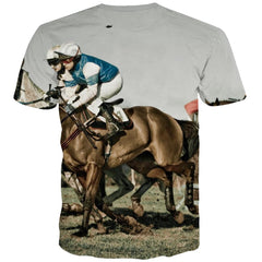 Borse T shirts Men Competition Tshirt Anime Raced T-shirts Graphic Equestrian Tshirts Cool
