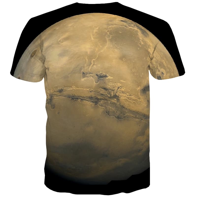 
Earth T-shirt Men Universe Shirt Print Space T-shirts Graphic Black Tshirt Anime
                