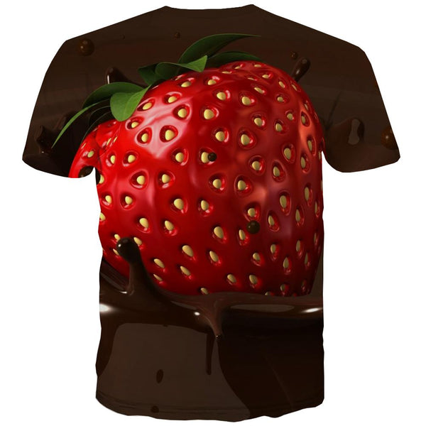 
Chocolate T shirts Men Brown Tshirt Printed Delicious T-shirts Graphic Bitter Shirt Print
                