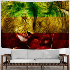 Lion Tapiz Animal Tapestries Anime Rug Wall Love Wall Tapestry Family Tenture Mandala