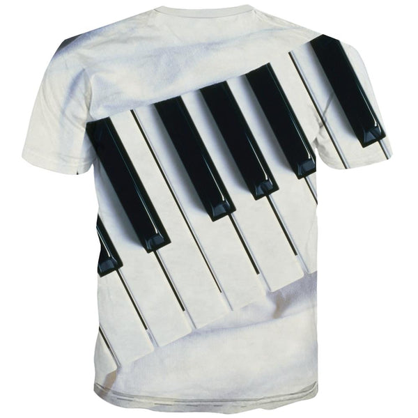 
Music T shirts Men Instrument Tshirts Novelty Retro Tshirts Cool Electronic T shirts Funny
                