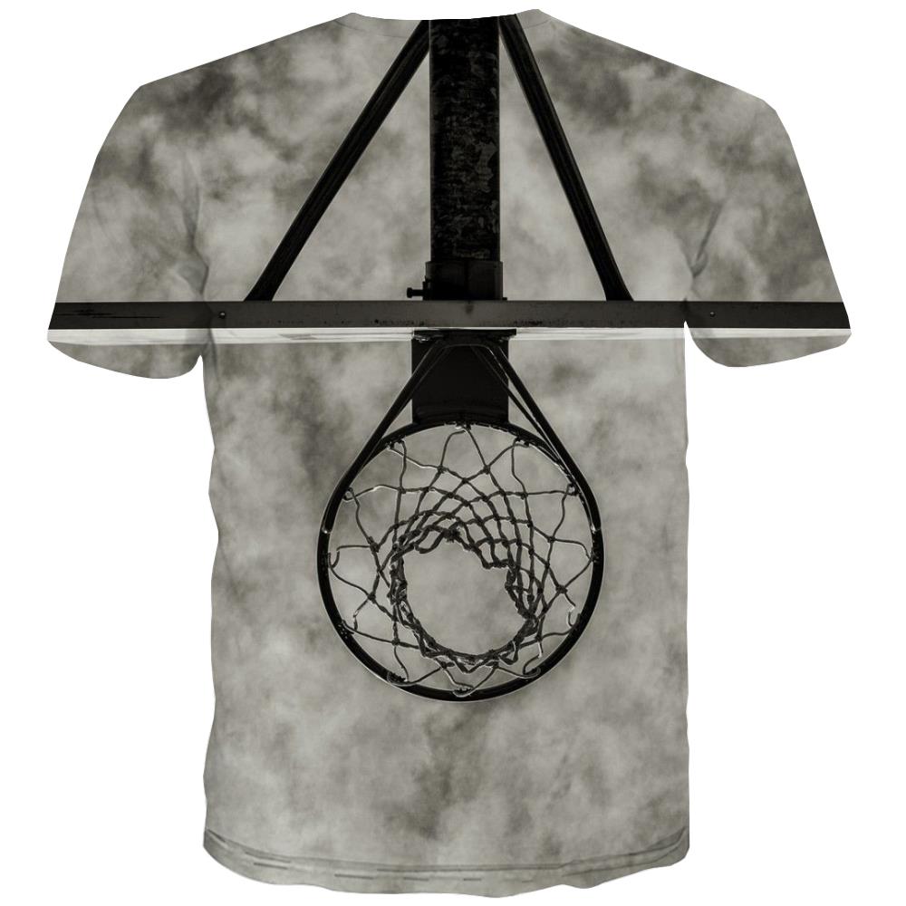 
Basketball T-shirt Men Night View T-shirts Graphic Galaxy Tshirt Printed City T shirts Funny
                